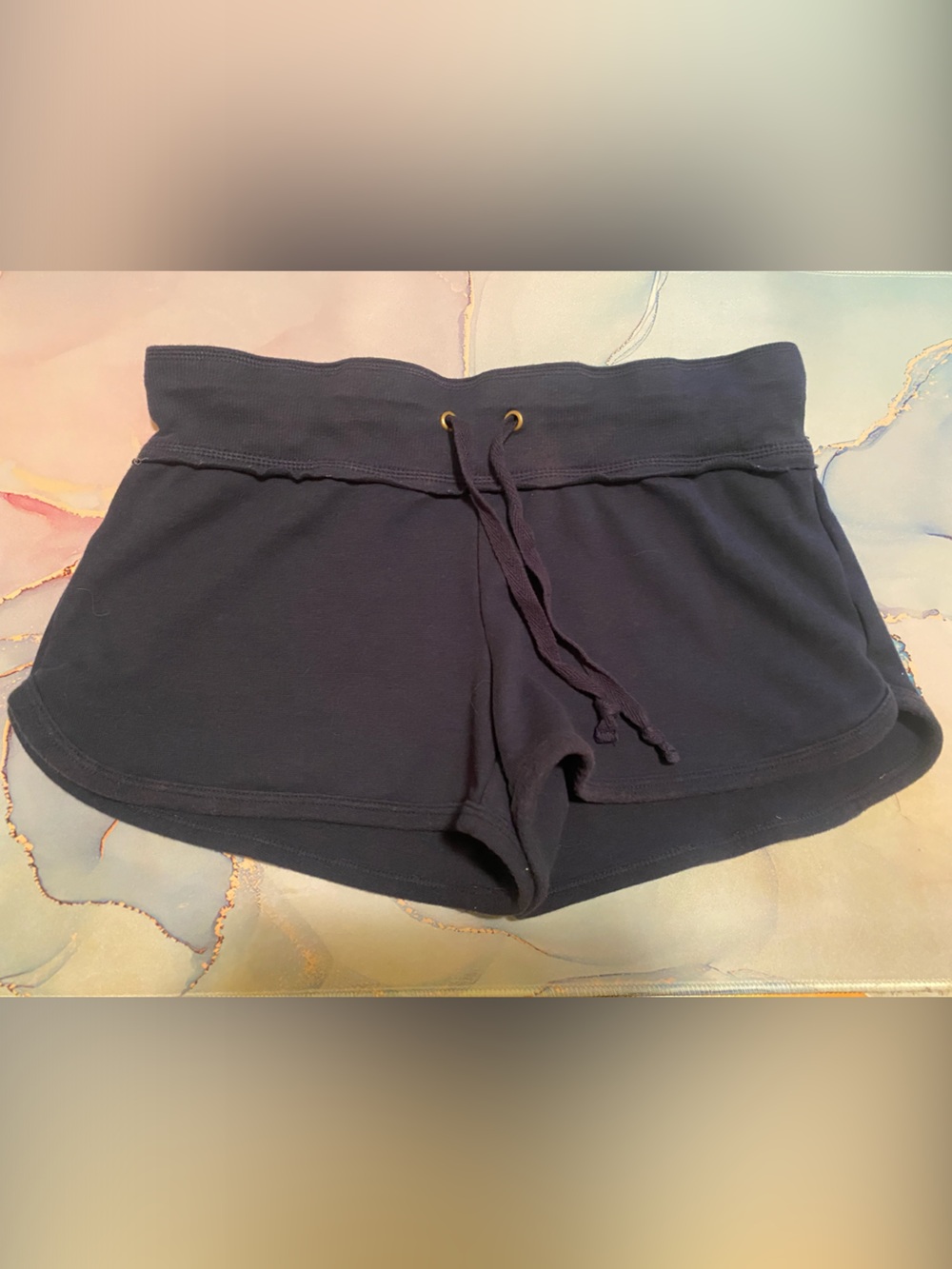 No Boundaries Black Girls' Drawstring Lounge Shorts